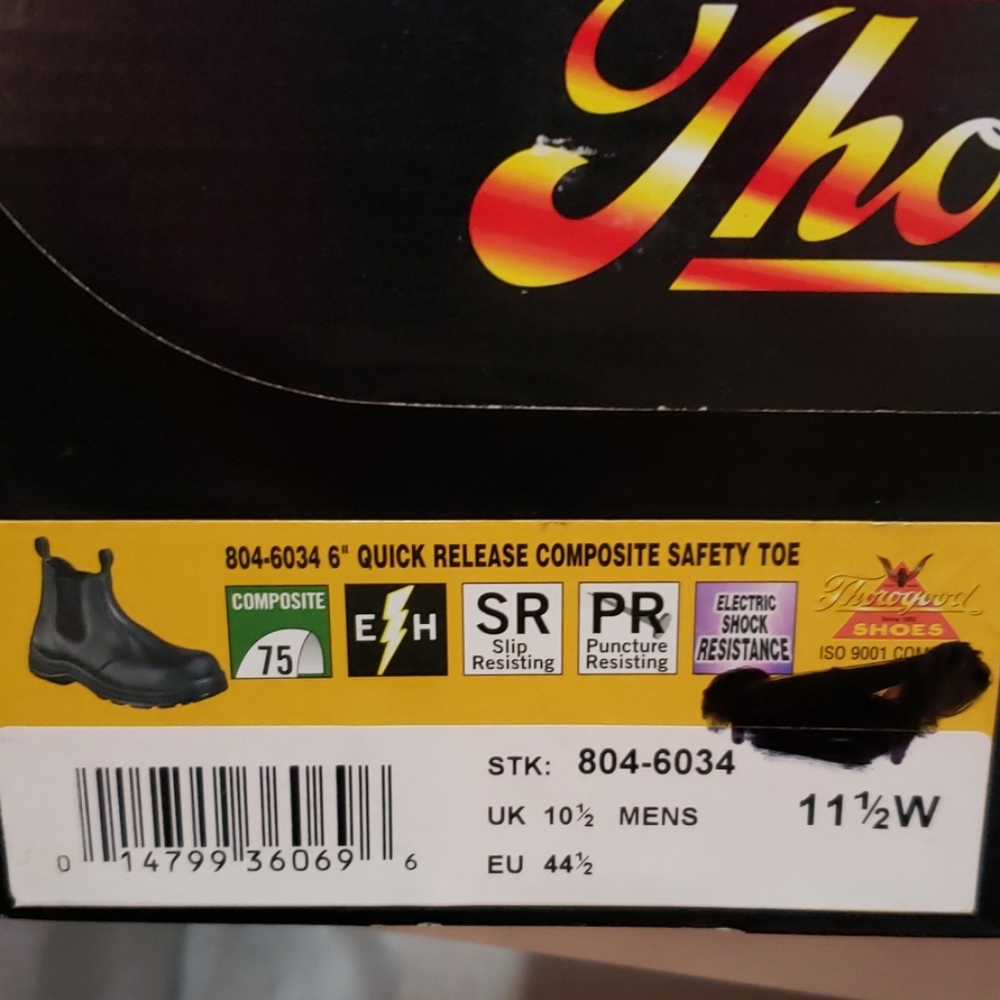 Men's safety toe workboots